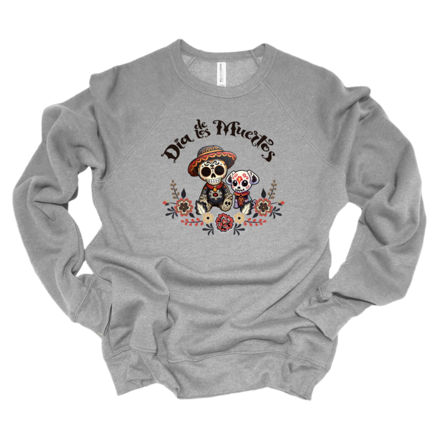 Dia De Los Muertos Boy and Dog