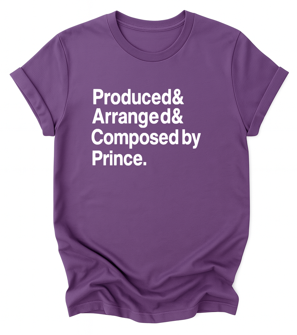 Produced& Arranged& Composed by Prince