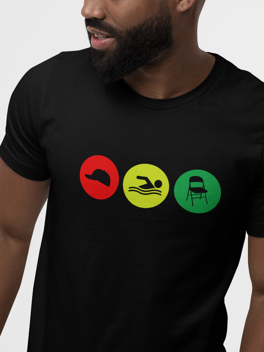 Man wearing Alabama Brawl Shirt – Mess Around & Find Out graphic tee in black